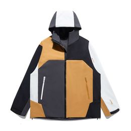 Autumn New Hooded Charge Coat Men's Outdoor Camping Travel Waterproof Windproof Coat American Trendy Jacket