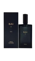 100ml 34Floz Bleu De Perfume Fragrance EDP spray good smell long Lasting Blue Man Cologne Spray Famous Brand2178280