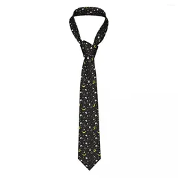 Bow Ties Classic Sailors Moon Pattern Necktie Men Personalized Silk Wedding Neck Tie