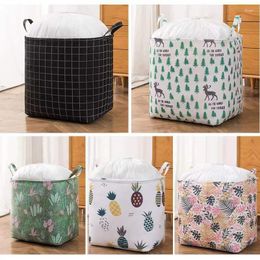 Storage Bags Jumbo Basket Moving Harness Space Sundries Bag Quilt Opening Clothes Package Box Spot