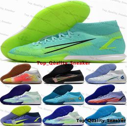 Football Boots Soccer Cleats Size 12 CR7 Mercurial Superfly 8 Elite IC IN Mens Kid Eur 46 botas de futbol Us12 Soccer Shoes Sneakers Us 12 Indoor Turf Football Boot