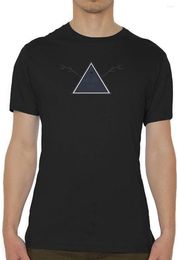 Men's T Shirts Hipster Style Stylish Triangle Crew Neck T-Shirt Arrivals Tee Summer 2023 Pure Cotton Breathable Short Sleeve Tshirt