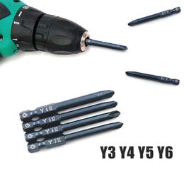 Hand Tools 4pcs Screwdriver Bit Set 65mm Tri-wing Electric Drivers Magnetic Y Tip Head Y3 Y4 Y5 Y6 Drill