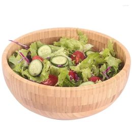 Bowls Bowl Serving Accessories Salad Popcorn Bread Storage Bag Large Kitchen Fruit Bpa-free Bamboo Mixing