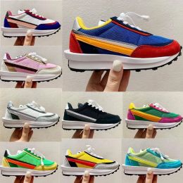 Toddlers LVD Waffle Daybreak Sa cai Infant Kids Running Shoes Dbreak Joint Section Baby Neon Blue Yellow Small Boys Girls Children Sneakers