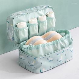 Storage Drawers 2023 Est Potable Travel Drawer Organizers Bra Bag Clothes Space-Saving Closet Laundry Organizer Underwear Pouch