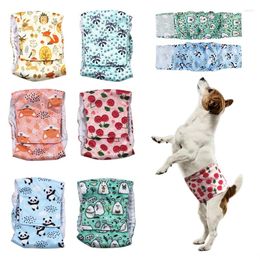 Dog Apparel Cotton Physical Pant Comfortable Diapers Washable Male Safety Diper Adjustable Puppy Panties Tool Honden Kleding