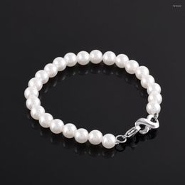 Bangle High Grade Pearl Beaded Bracelet With Stainless Steel Infinity Urn Ashes Holder Charm Cremation For Women