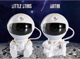 Galaxy Star Projector LED Night Light Starry Sky Astronaut Porjectors Lamp For Decoration Bedroom Home Decorative Children Gifts