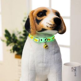 Dog Collars Glowing Light Luminous Silicone Neck Ring Adjustable Necklace Safety Night Walking Pet Anti-Lost Accessories