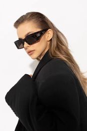 2023 Luxury Rectangle Wrap sunglasses New Women Vintage Big Frame Womens Bb Sun Glasses UV Protection Eyewear Gradient Female Glasses