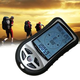 Electronic Altimeter Digital Compass Barometer Elevation Tables Thermometer Fishing Barometer 8-in-1 Drop Shipping