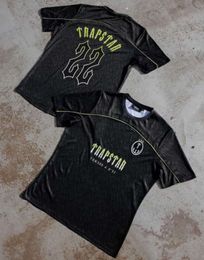 designer Tees Trapstar Men's T-Shirts Street Fashion Brand Gradient Sports Short Sleeve Basketball Shirt Soccer Tee Mesh Breathable design YY9921