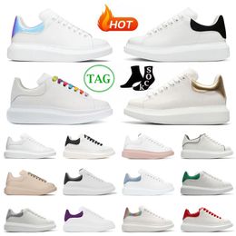 2023 Designer Espadrille Running Shoes Oversized Lace Up Loafers Men Women Leather Sneakers Flat Sole sneaker Black White Outdoor Trainers Jogging Size 36-45