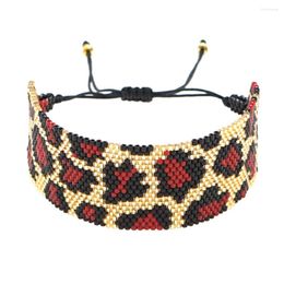 Charm Bracelets YASTYT Miyuki Bracelet Leopard For Ladies Jewellery Handmade Beads Pulseras Fashion Friends Gift Mexican Jewellery