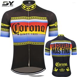 Racing Jackets Men Classical Bicycle Team Short Sleeve Cycling Jersey Bike Wear Clothing Maillot Outdoor Clothes-124