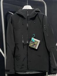 Mens Jacket Three Layer Outdoor Waterproof warm ARC Jackets For Men Women GORE-TEXPRO SV/LT Male Casual ARC Jacket Lightweight Hiking