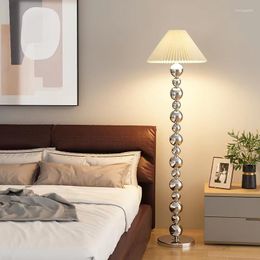 Floor Lamps Creative Living Room Led Gourd String Design Remote Control Dimming Bedroom Bedside Lamp Ambient Lights Home Decor