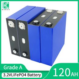 3.2V 120AH Lifepo4 Battery Brand New Rechargeable Lithium Iron Phosphate Battery Grade A Pack For RV Vans Suv Campers EV Boats