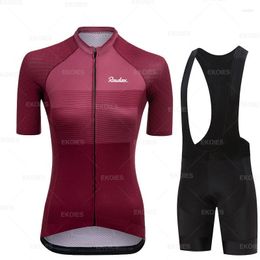 Racing Sets Women Clothing Female Cycling Jersey Women's Shorts Woman Clothes Mountain Bike Bicycle Set Sportwear Equipment