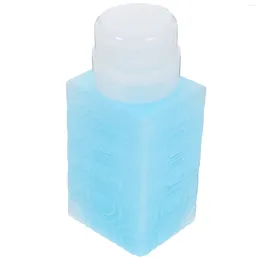 Nail Gel Pump Dispenser Bottle Push Down Polish Press Liquid Travel Plastic