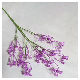 Decorative Flowers Artificial Gypsophila Fake Soft Rubber For Baby Shower Home Decorations