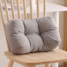 Pillow Office For Nap Student Waist Chair Back Cotton Sitting Home Decorations