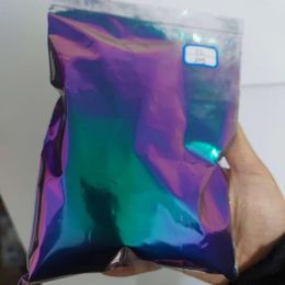 Nail Glitter Super Shifting Chameleon Pigment Powder/ Green Purple Red Colour Shift /Hypershift Car Paint Powder For