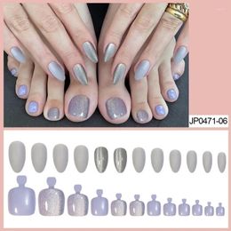 False Nails Cross Border Selling Nail Dressing Crystal Cat Eye Hand And Foot Enhancement Finished Patch Fake Set Dre