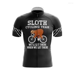 Racing Jackets LONG AO 2023 Mens Summer Bike Jersey Pro Team Cycling Clothing Bicycle Clothes Wear Ropa Ciclismo Motocross Jerseys