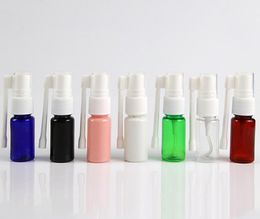 15ml empty Rotation plastic nasal pump spray bottle mist nose bottle empty pump sprayer