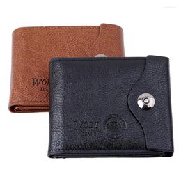 Wallets Men's Wallet Multifunctional Short Design Men Hasp Coin Purse Card Holder Male PU Leather Purses Holders