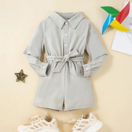 Clothing Sets Wholesale Autumn And Winter Kids Girls Formal Style Jumpsuit Fashionable Girls' Coat