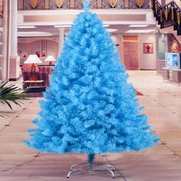 Christmas Decorations Year Factory Outlets 1.8 M / 180CM Sky Blue Family Tree Decoration Gift