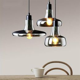 Pendant Lamps Northern European-Style Restaurant Chandelier Creative Cool Bar Three Head-Style Modern Coffee Shop Glass LampPendant