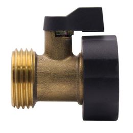 Watering Equipments 3/4'' Inch Garden Hose 1 Way Shut Off Valves Water Pipe Faucet Connector Tool Dropship