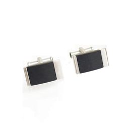 Luxury Cuff Square Stainless Steel Round shape frensh cufflinks plane pattern Cufflink for Gift