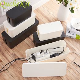 Bulk Food Storage Plastic Wire Box Power Line CasesJunction Cable Tidy Household Necessities 3 Sizes 230404