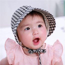 Hats Baby Cotton Bonnet Toddler Girls Lovely Beanie Infant Born Granny Hat Milk Maid Po Props Dropship