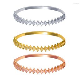 Bangle For Women Couple Jewelry Crystal Bracelet & Bangles Love Cuff African Dubai