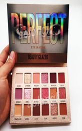 Brand Beauty Glazed eyeshadow Perfect 18 Colours eye shadow palette highly pigmented makeup New nude Shimmer Matte eyeshadow Pallet4376866