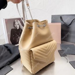 Designer Drawstring Women Backpacks Fashion Shoulder Bags Leather Bucket Bag Travel Handbag Wallets Letters Crossbody Chains G23110611Z-20