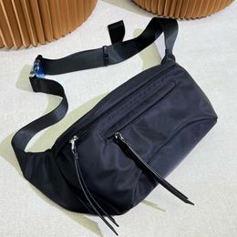 Nylon Waist Bag Men Belt Bag Black Shoulder Bags women Classic Messenger Bag Customised design luxury simple style crossbody purse