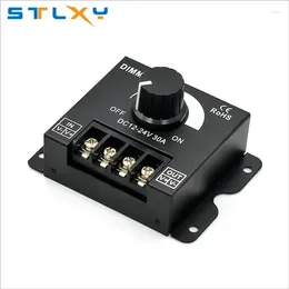 Dimmer Switch 30A 360W Voltage Regulator Adjustable Controller For Strip Light Lamp Dimming Dimmers