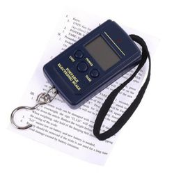 High Quality 10g 40Kg Digital Scales LCD Display hanging luggage fishing weight scale 100 pcs