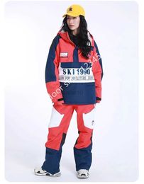 Other Sporting Goods Other Sporting Goods 2024 Ltvt Winter Snowboard Suits Mountain Sport Fur Woman Skn Outdoor Cross-country Snowmobile Tracksuits Hkd231106