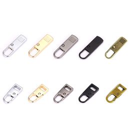 Home Zipper Pull Tab Replacement Metal Zipper Handle Mend Fixer for Suitcases Luggage Jacket Backpacks Coat Boots XBJK2304