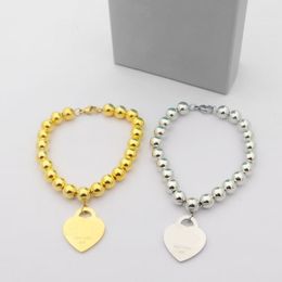 Designer Jewellery Charm Bracelet T Luxury Gold and Silver Women Bracelets Fashion High Quality Woman Gift 54657