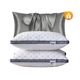 Pillow Sleep pillow large comfortable purchase neck foam sleep certificate bedroom big plush bed pillow household soft bed pillow 230406