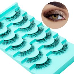 Thick Fluffy False Eyelashes Naturally Soft Light Handmade Reusable Multilayer 3D Fake Lashes Extensions Eyes Makeup Accessory